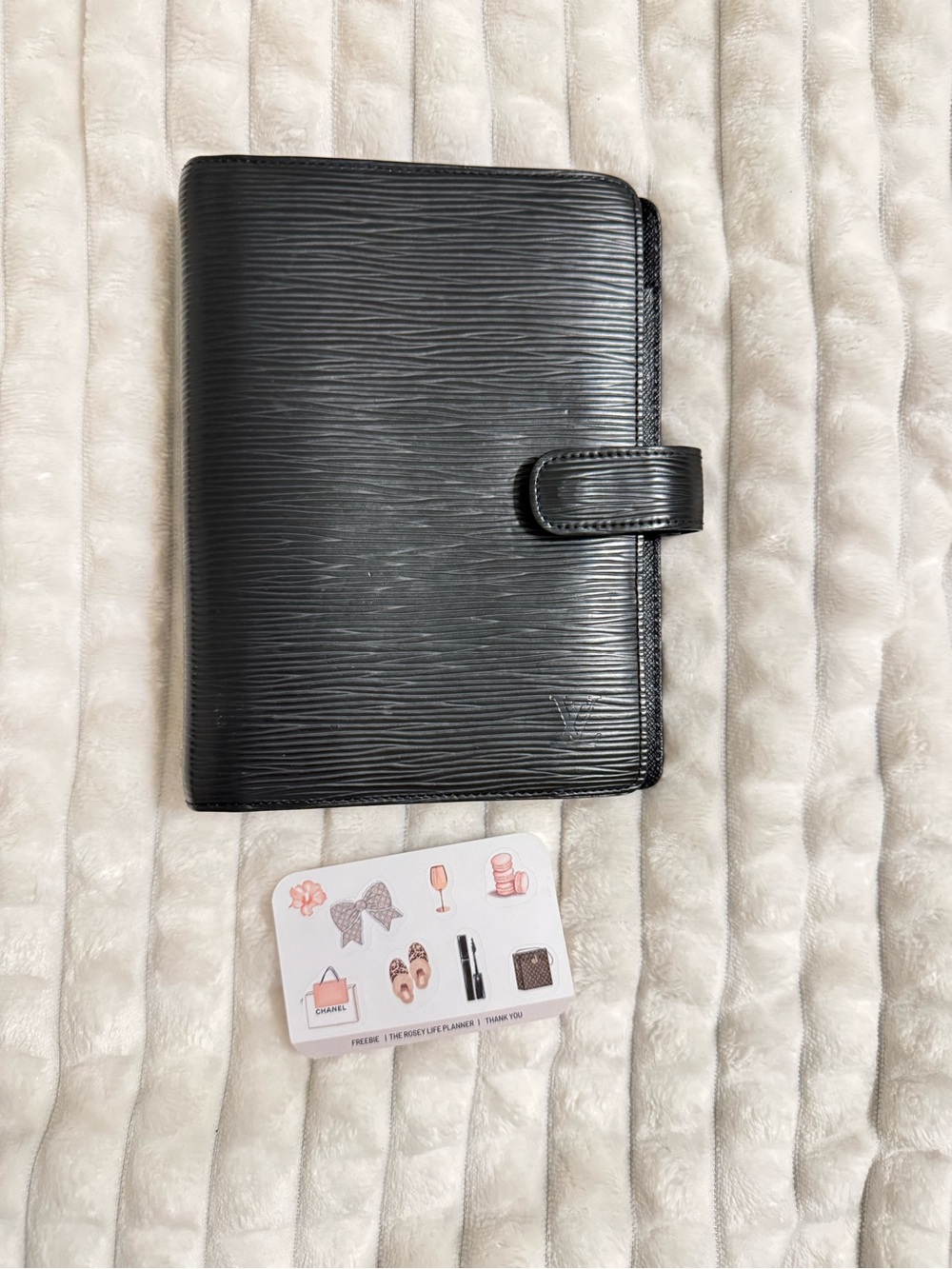 Louis Vuitton Epi Agenda MM
